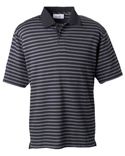 Men Dual Tone Piqué Stripe Polo