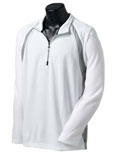 Men Long Sleeve Half Zip Pullover