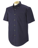 Men Short Sleeve Twill Shirt