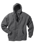 Men Pigment Dyed Ringspun Cotton full Zip Hood