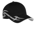 Racing Cap With Sickle Flames