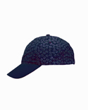 Printed Cotton and Nylon 6 Panel Baseball Cap