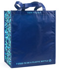 Laminated 100% Recycled Shopper Bag
