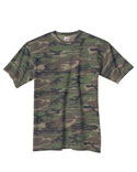 Men Ringspun Cotton Camouflage T Shirt