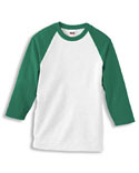 Men 3/4 Sleeve Raglan Baseball T Shirt