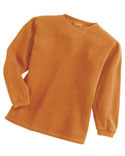 Kids Garment Dyed Fleece Crew