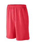 Kids Long Length Wicking Mesh Athletic Short